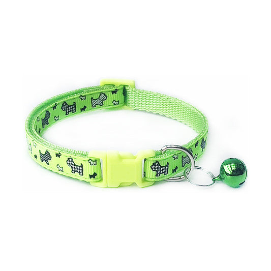 Dog Collar with Bell | Adjustable & Cute
