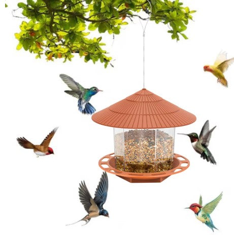 Automatic Outdoor Bird Feeder | Weatherproof