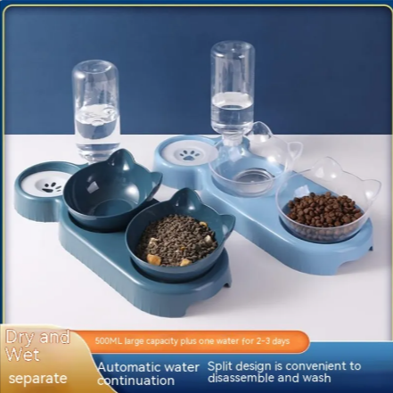 Anti-Tip Cat Bowl | Non-Slip Food & Water Dish