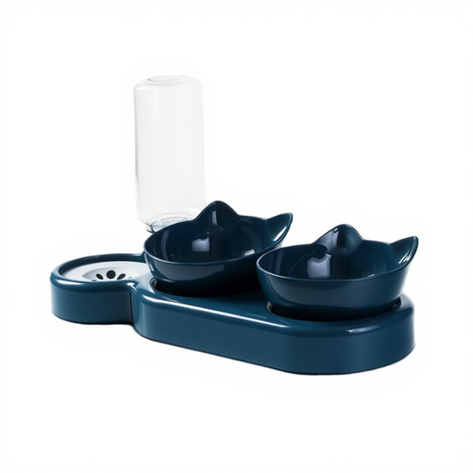 Anti-Tip Cat Bowl | Non-Slip Food & Water Dish