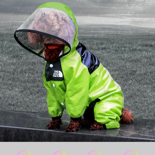 Waterproof Reflective Dog Raincoat | Lightweight