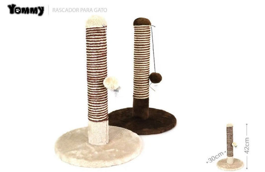 Rascador con estructura para gatos