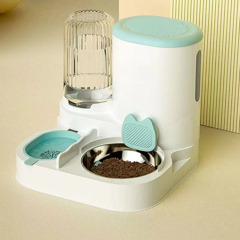 2-in-1 Pet Feeder & Water Dispenser