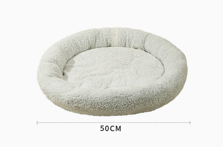 Cama para Perros y Gatos Tipo Nido – Suave, Antiestrés y para Todo el Año