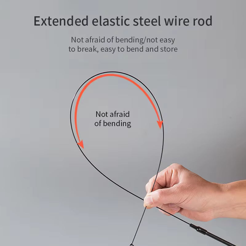 Interactive Cat Toy Wand with Suction Cup