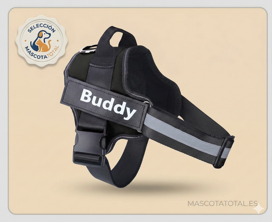 Arnés Antitirones Personalizado para Perro Reflectante y Ajustable