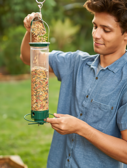 Squirrel Proof Bird Feeder | Hanging Outdoor