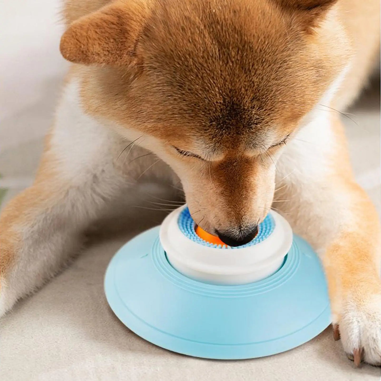 Alfombrilla Lamedora Antiestrés con Ventosa para Perros y Gatos
