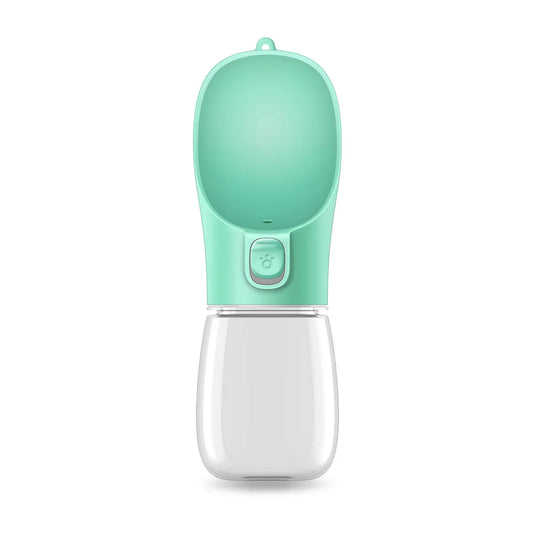 Portable Dog Water Bottle with Bowl